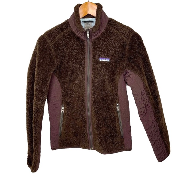 Patagonia Jackets & Blazers - Vintage Patagonia Retro-X Deep Pile Fleece Jacket Brown Women’s S 1997
